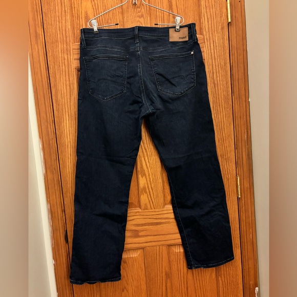 Mavi Men's Matt Size W36/L30 Relaxed Straight Leg‎ Fit dark wash jeans - Picture 3 of 7